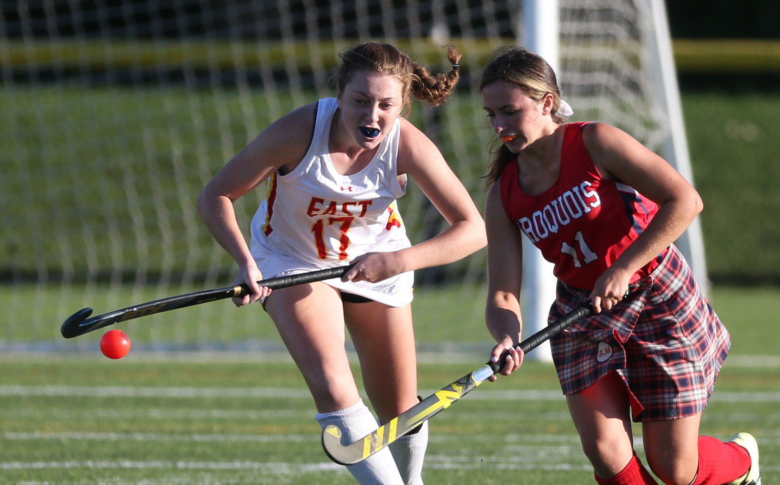 Iroquois takes on Williamsville East in girls field hockey